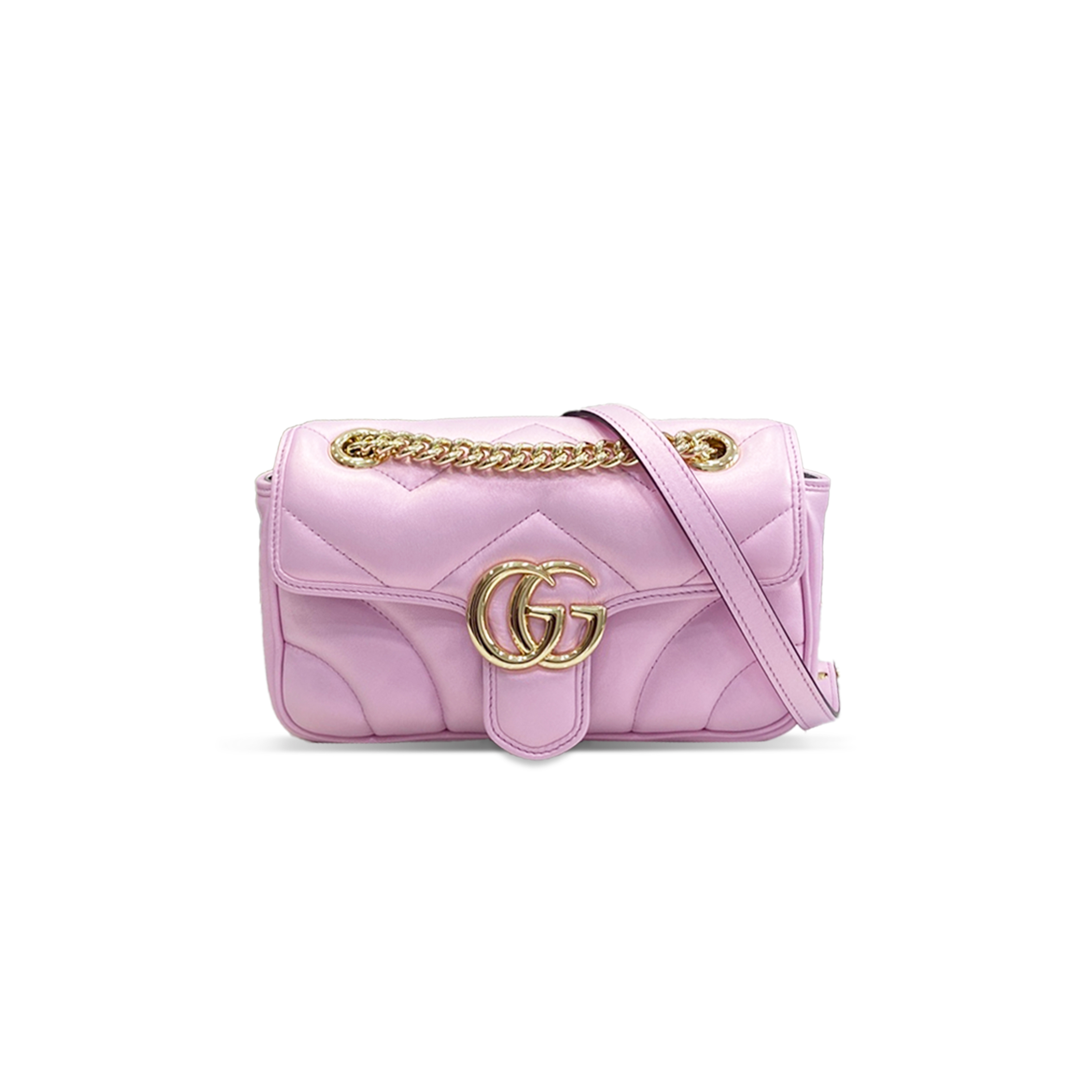 GUCCI GG MARMONT SMALL SHOULDER BAG 446744 (23*14*6cm)